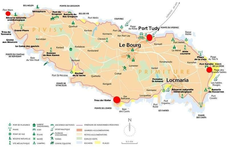 Hon-Ty Bed & Breakfast Groix Bagian luar foto
